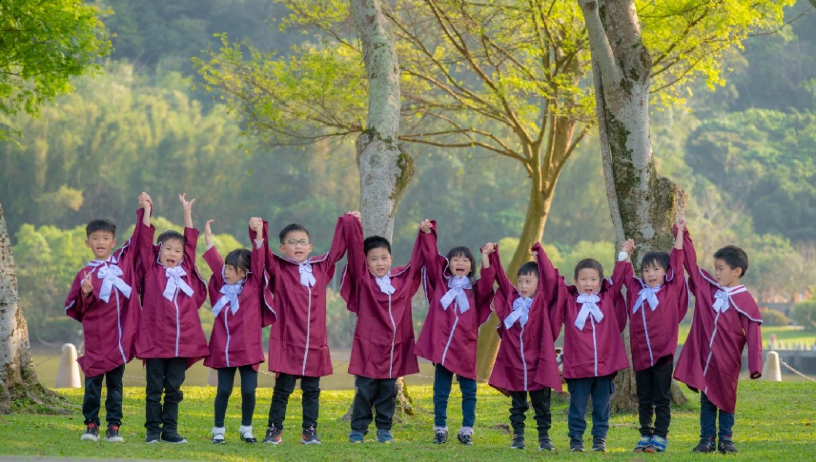 幼兒園畢業照 特色課程烹飪情境