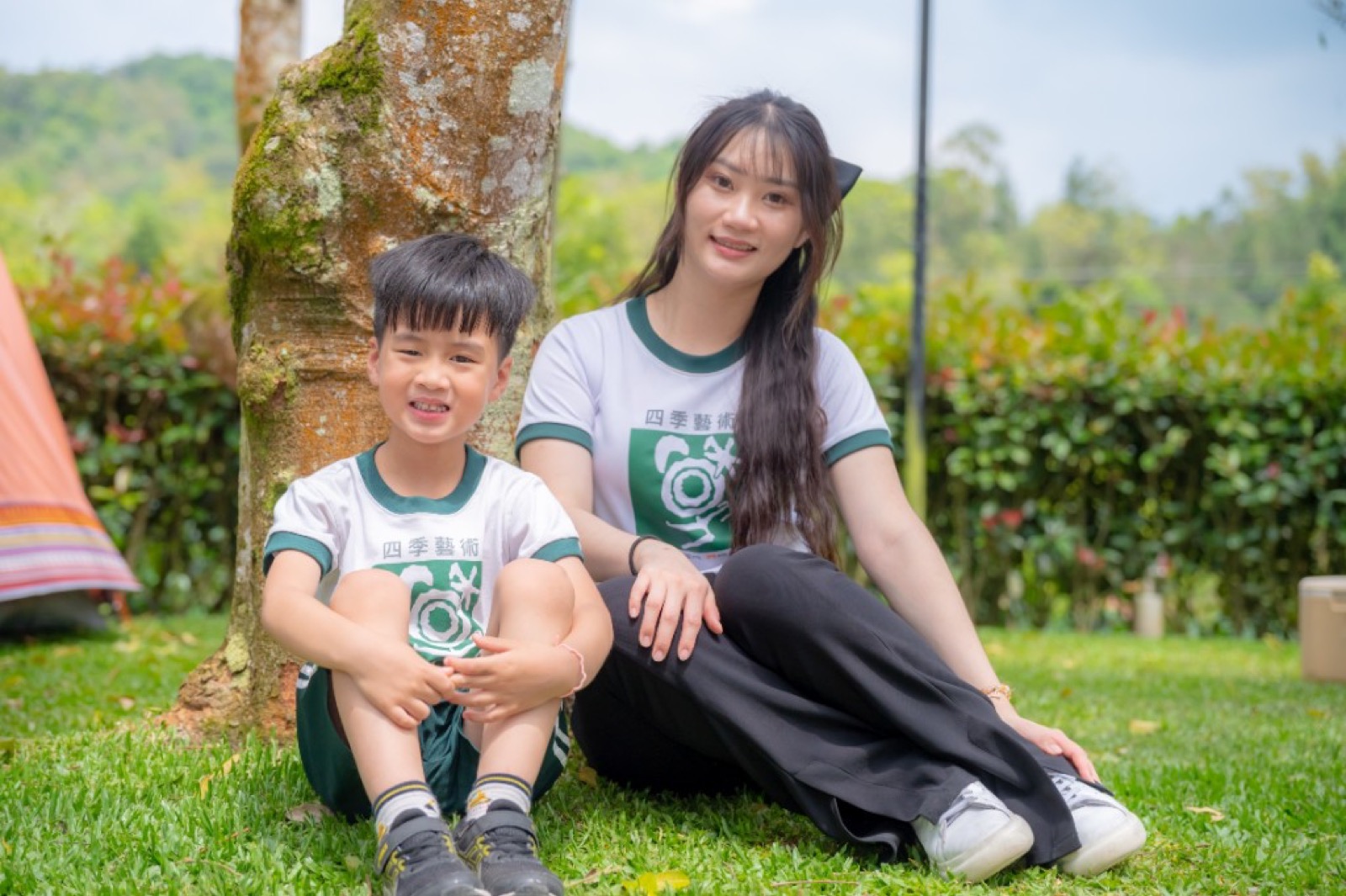 幼兒園畢業照 露營 家庭 旅遊
