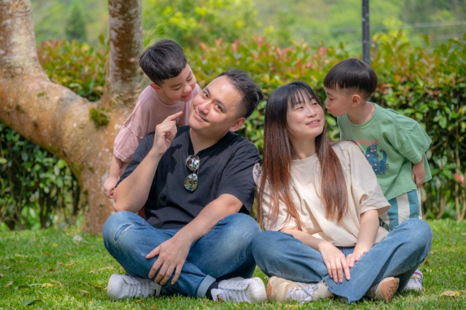 家庭旅遊聯誼 露營畢業照 自然生動 活潑