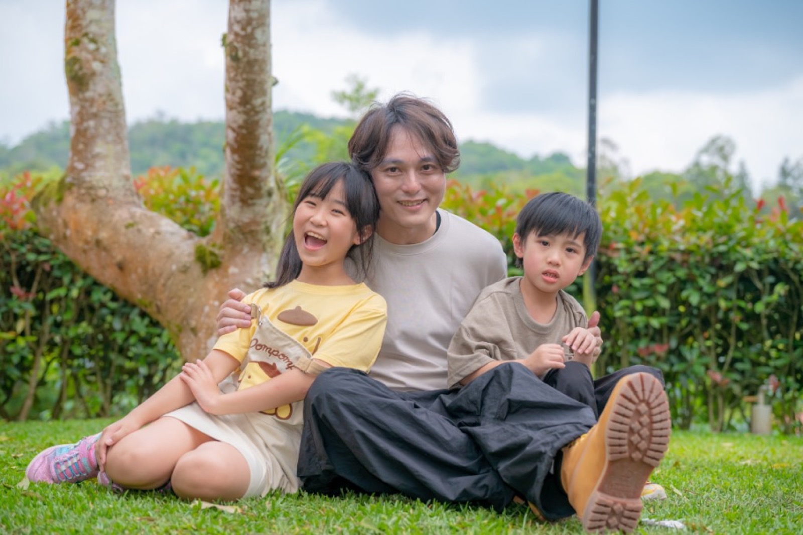 幼兒園畢業照 露營 家庭 旅遊