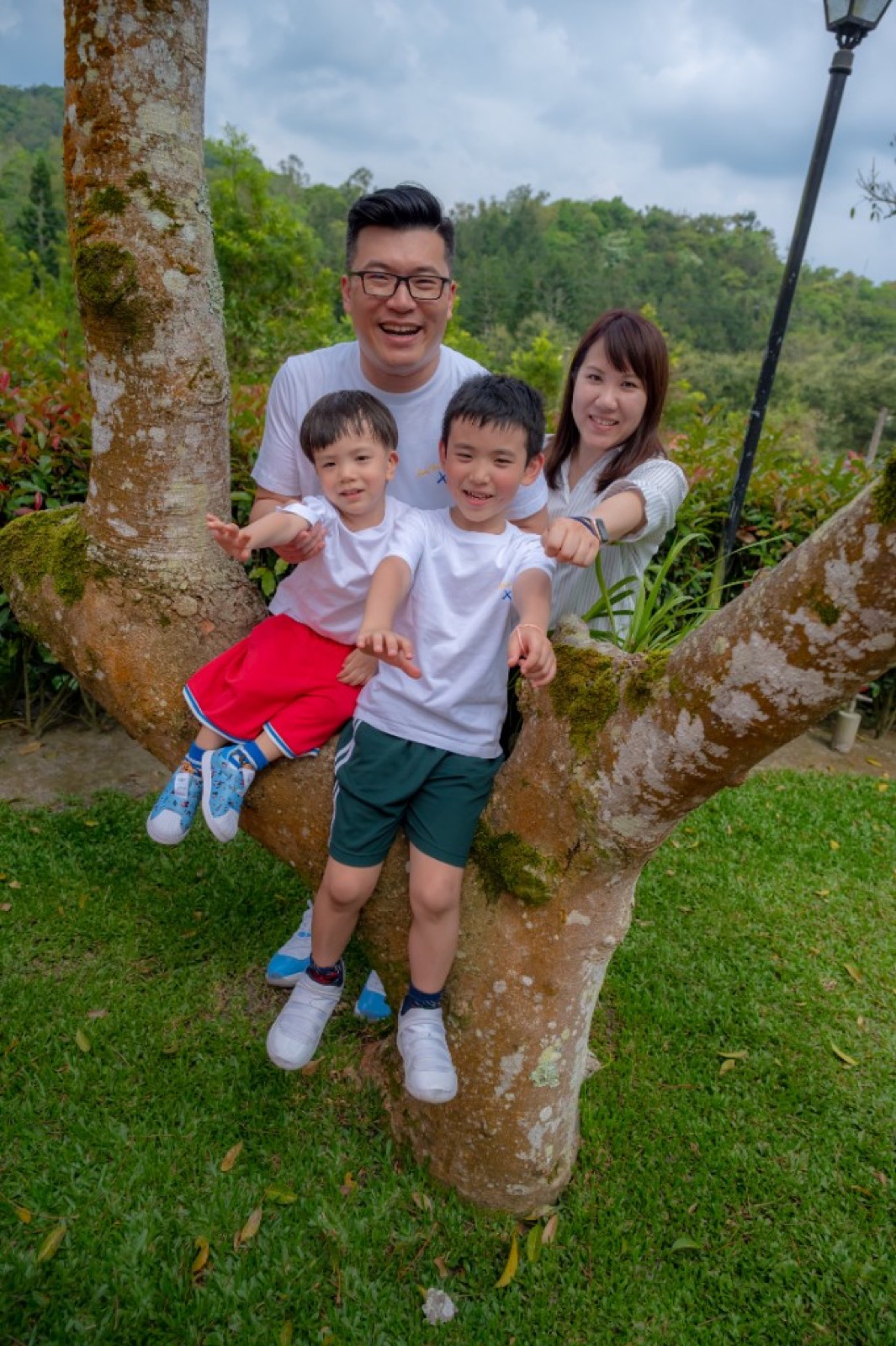 幼兒園畢業照 露營 家庭 旅遊