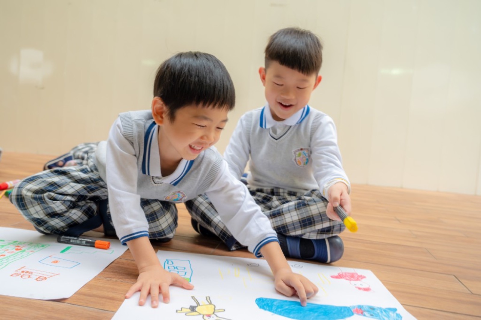 幼兒園畢業照 校園情境與遊戲紀錄