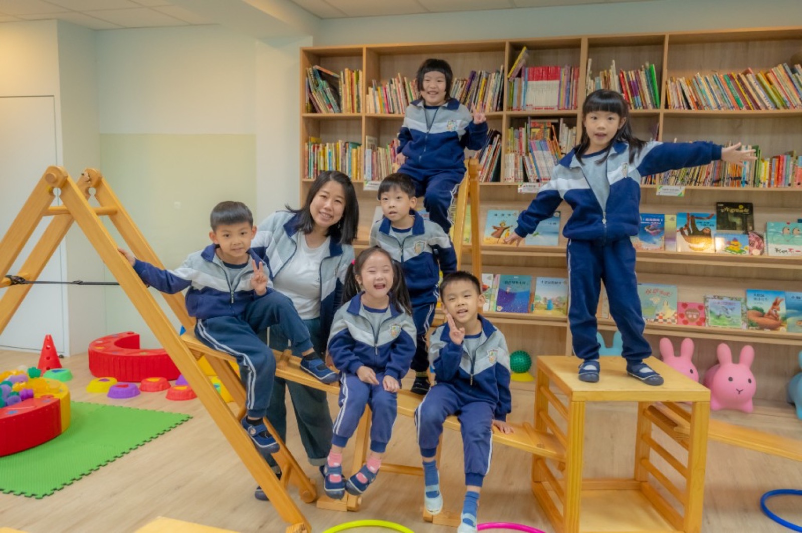 幼兒園畢業照 校園情境與遊戲紀錄