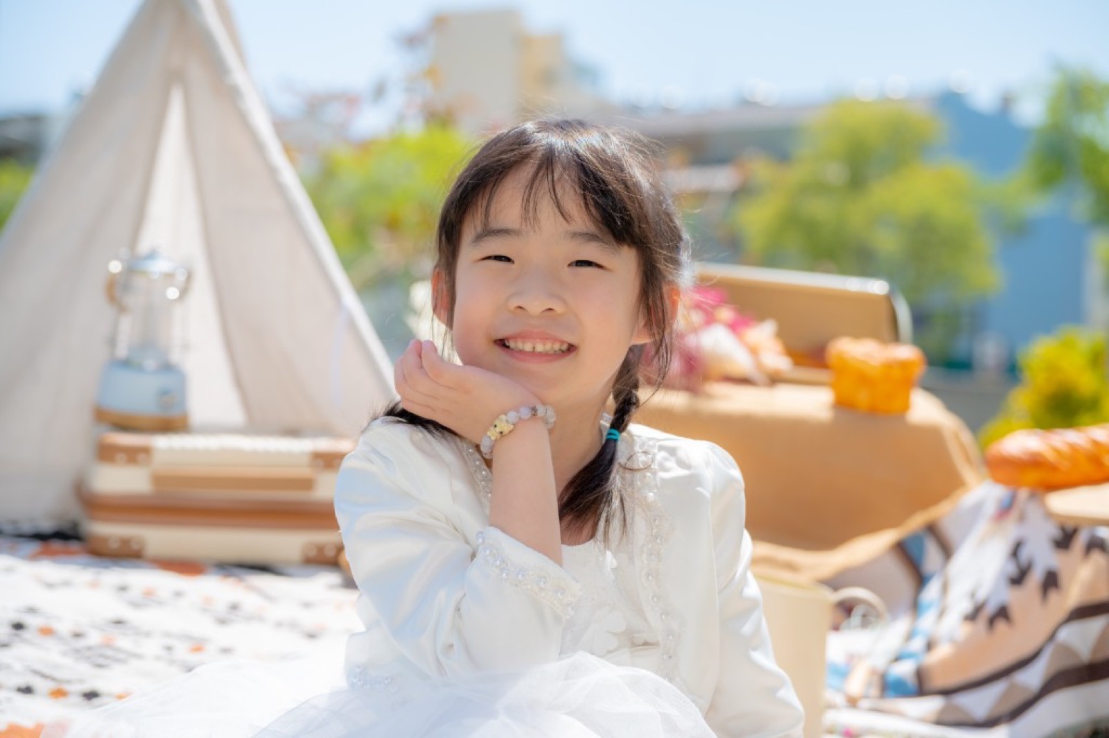 幼兒園畢業照 小組照自然笑容