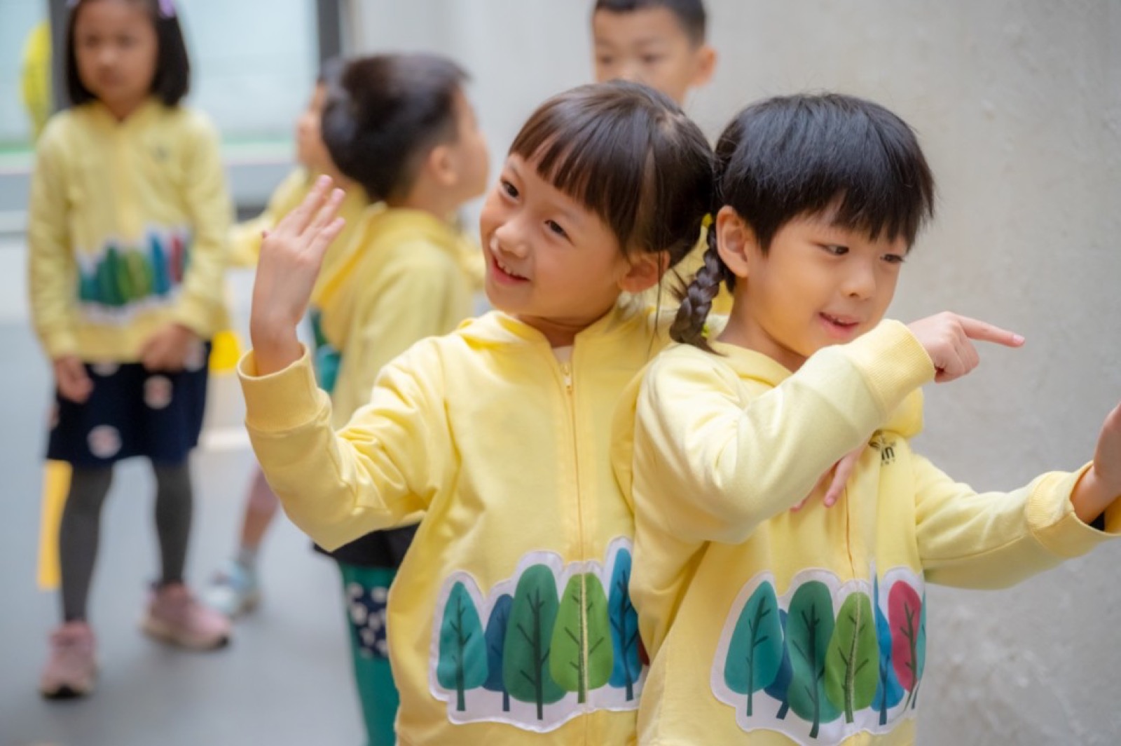 幼兒園畢業照 公園外景拍攝