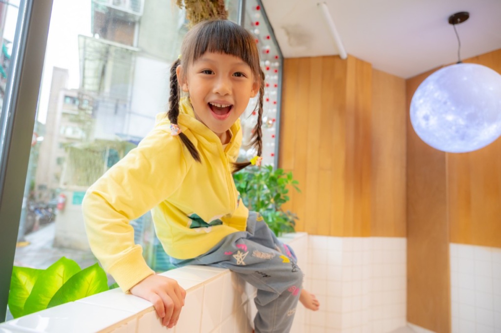 幼兒園畢業照 自然互動