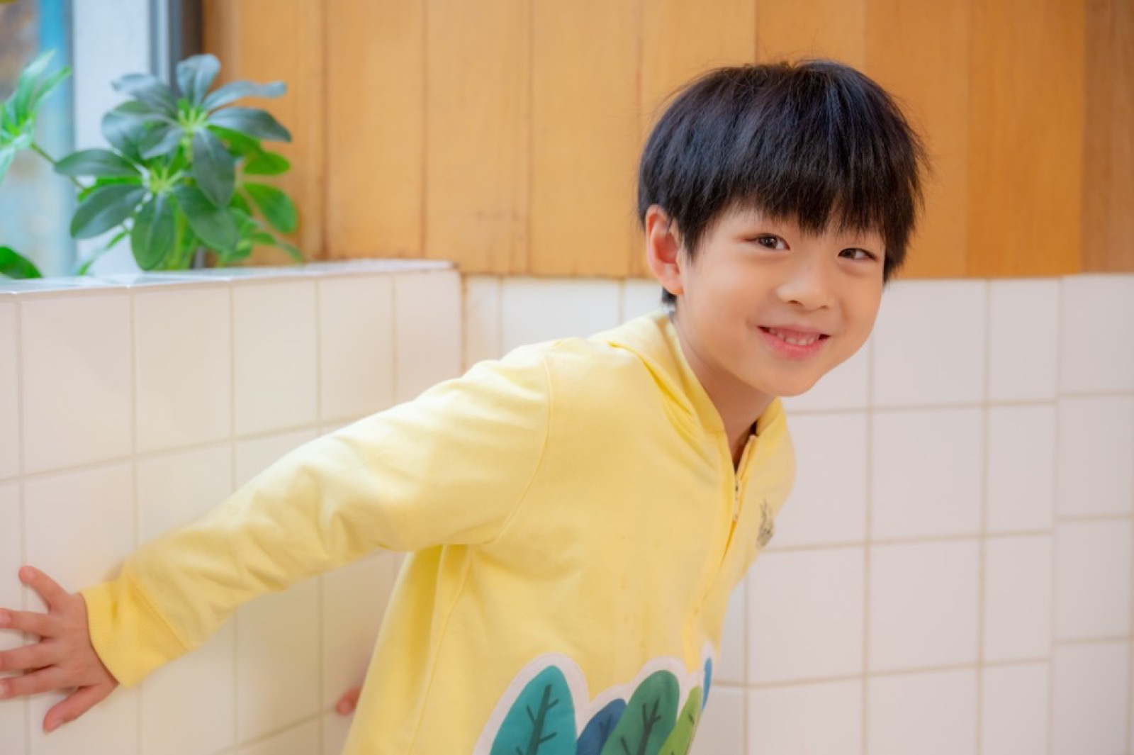 蒙特梭利森林幼兒園畢業照 校園互動
