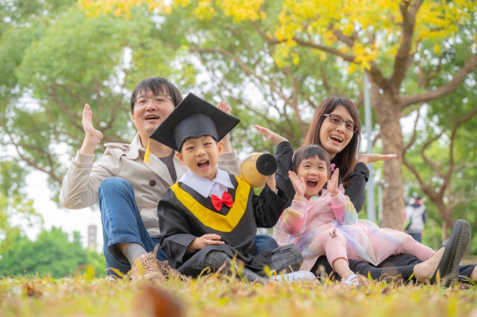 蒙特梭利森林幼兒園畢業照拍攝案例