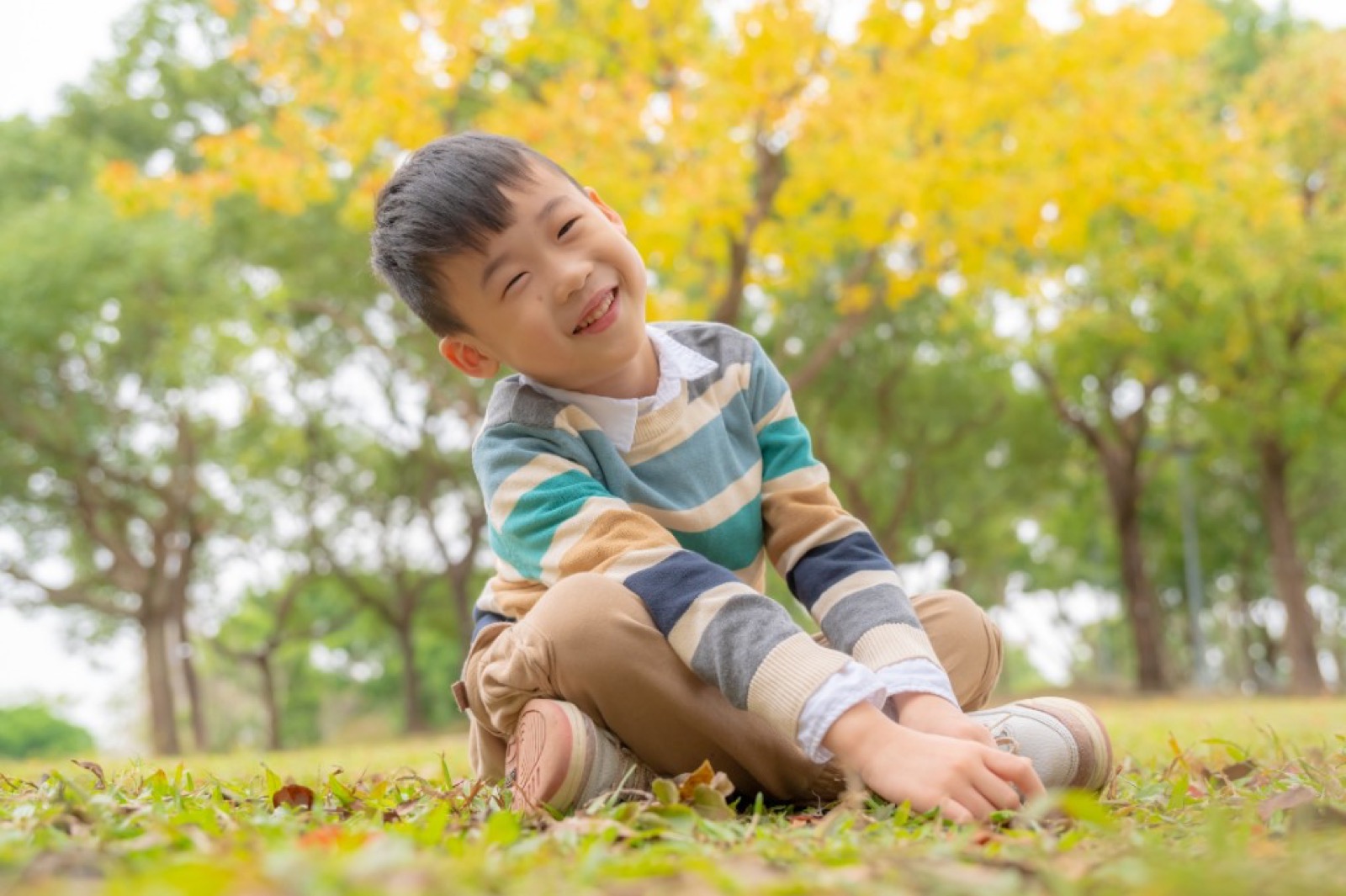 幼兒園畢業照 自然互動