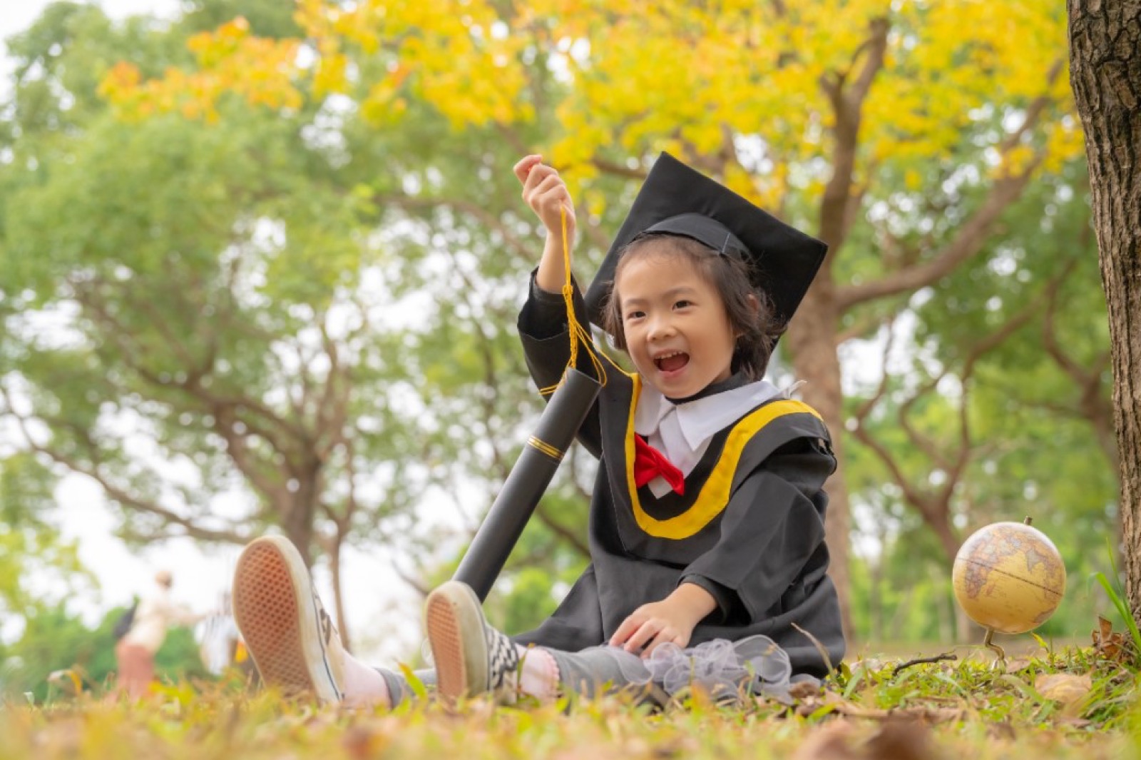 蒙特梭利幼兒園 自然風格畢業照