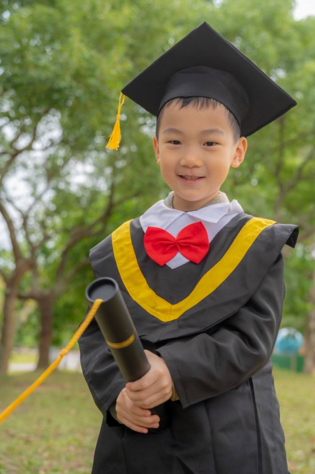 幼兒園畢業照 自然互動