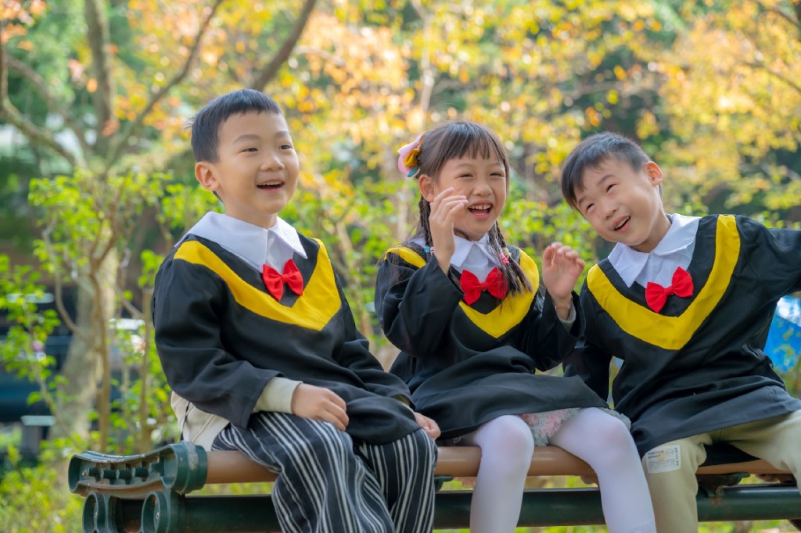 幼兒園畢業照 自然互動