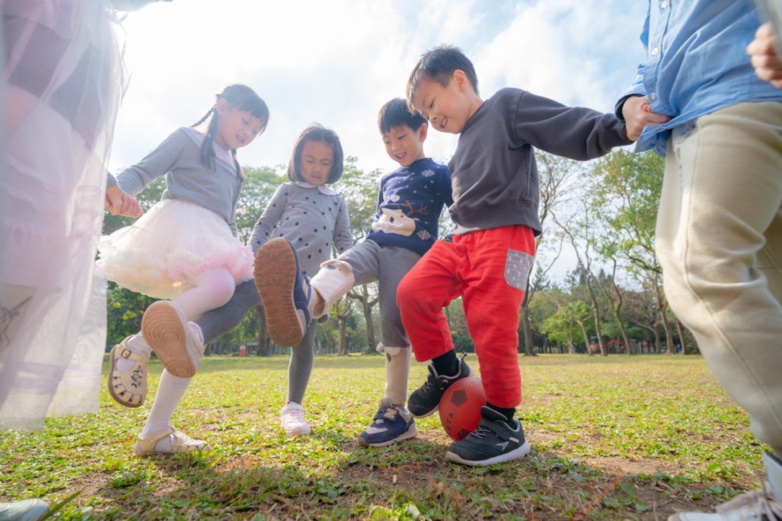 蒙特梭利幼兒園 自然風格畢業照