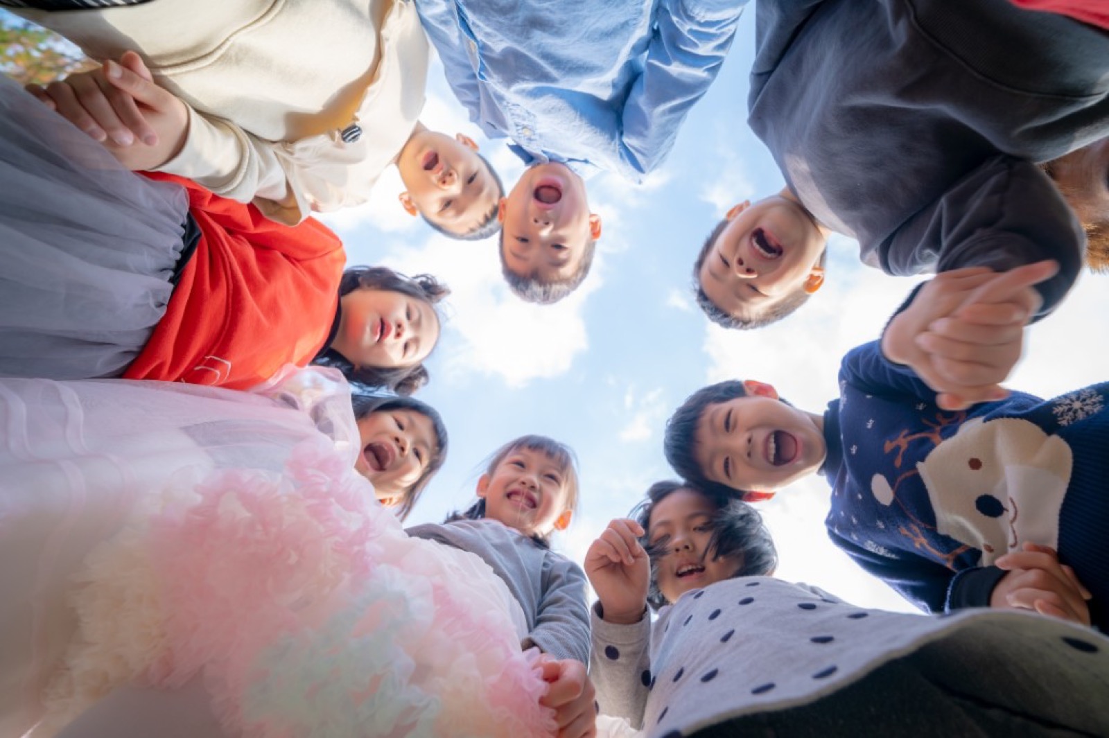 幼兒園畢業照 自然互動