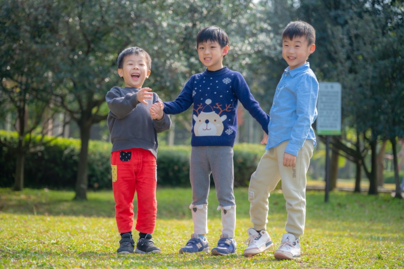 幼兒園畢業照 公園外景拍攝