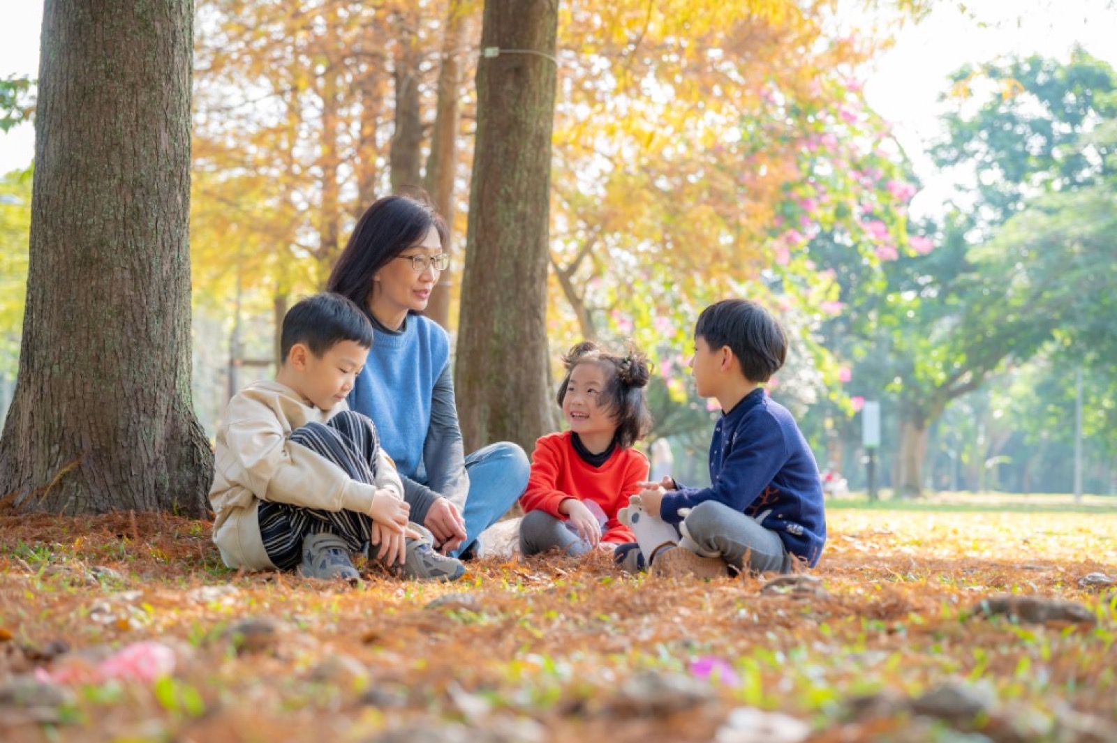 幼兒園畢業照 自然互動