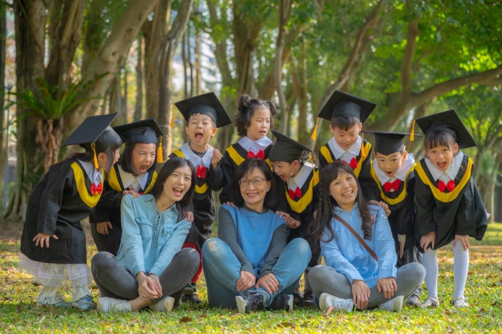 幼兒園親子家庭照 畢業攝影