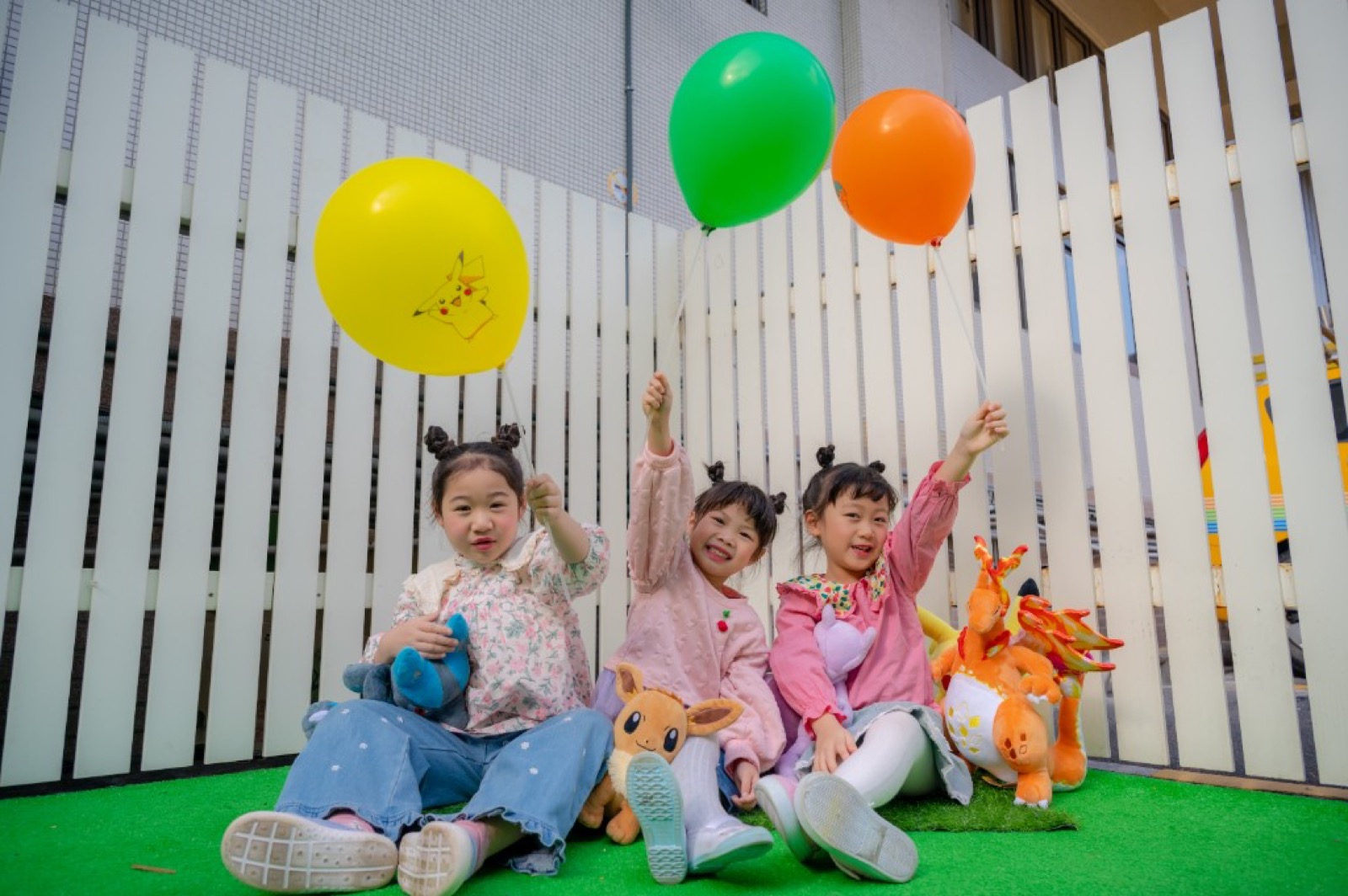幼兒園畢業照 自然互動