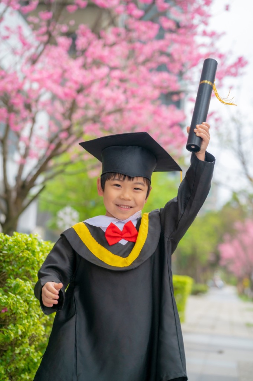 幼兒園畢業照 課程互動桌球積木
