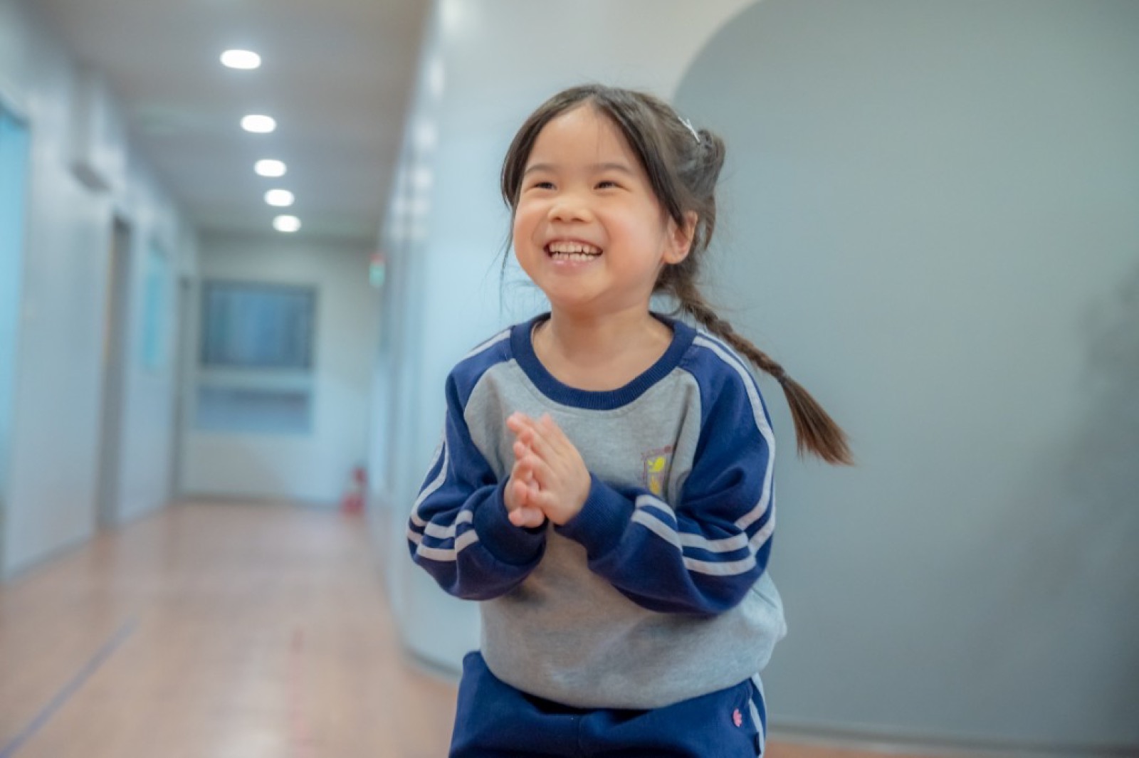 幼兒園畢業照 課程互動桌球積木