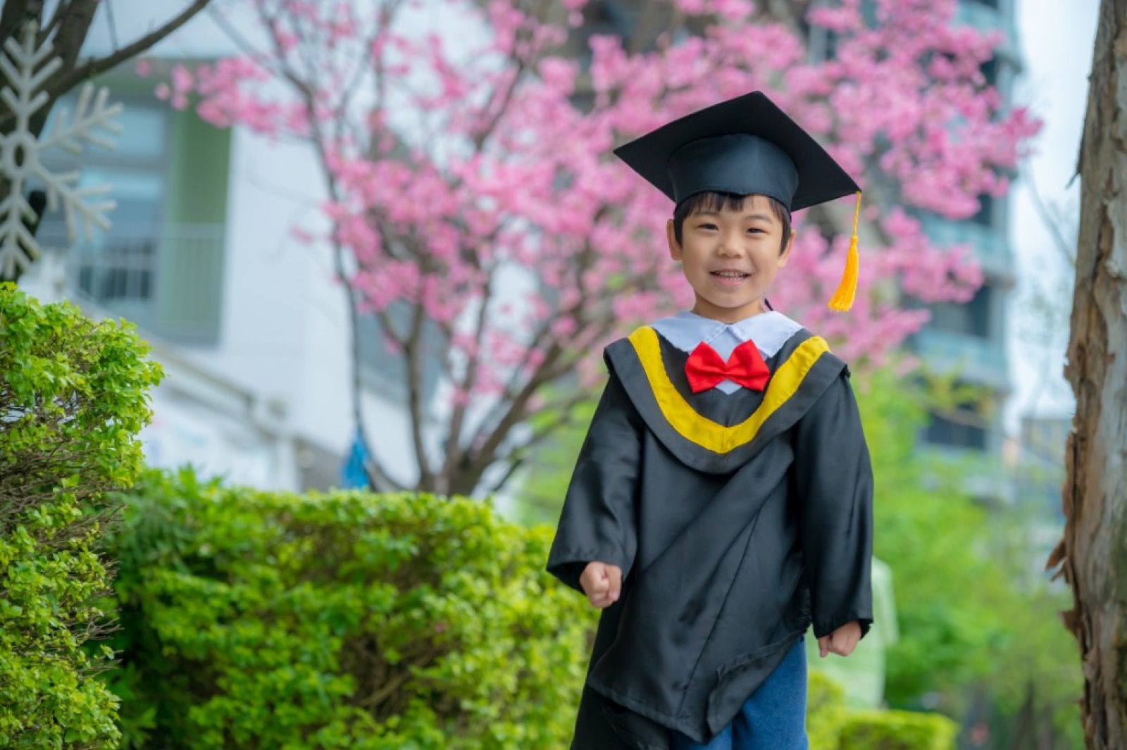 幼兒園畢業照 課程互動桌球積木
