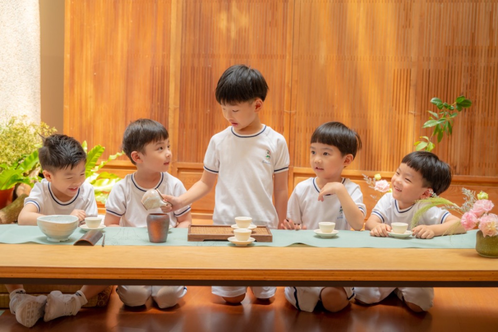 幼兒園畢業照 團體照 自然生動