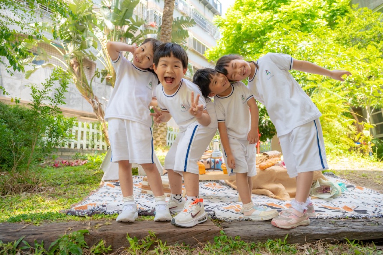 幼兒園畢業照 茶道課程 自然生動 活潑