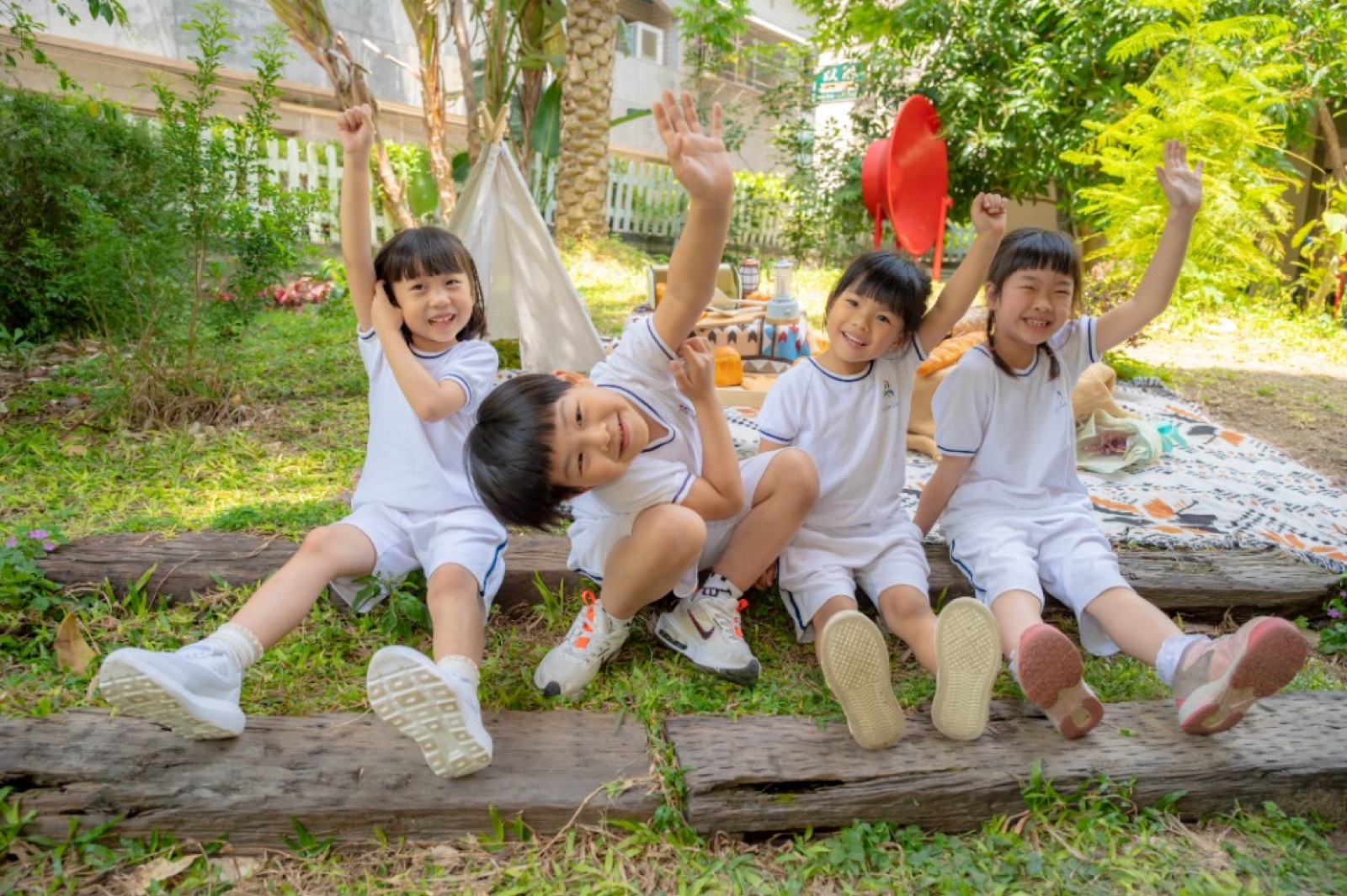 幼兒園畢業照 茶道課程 自然生動 活潑