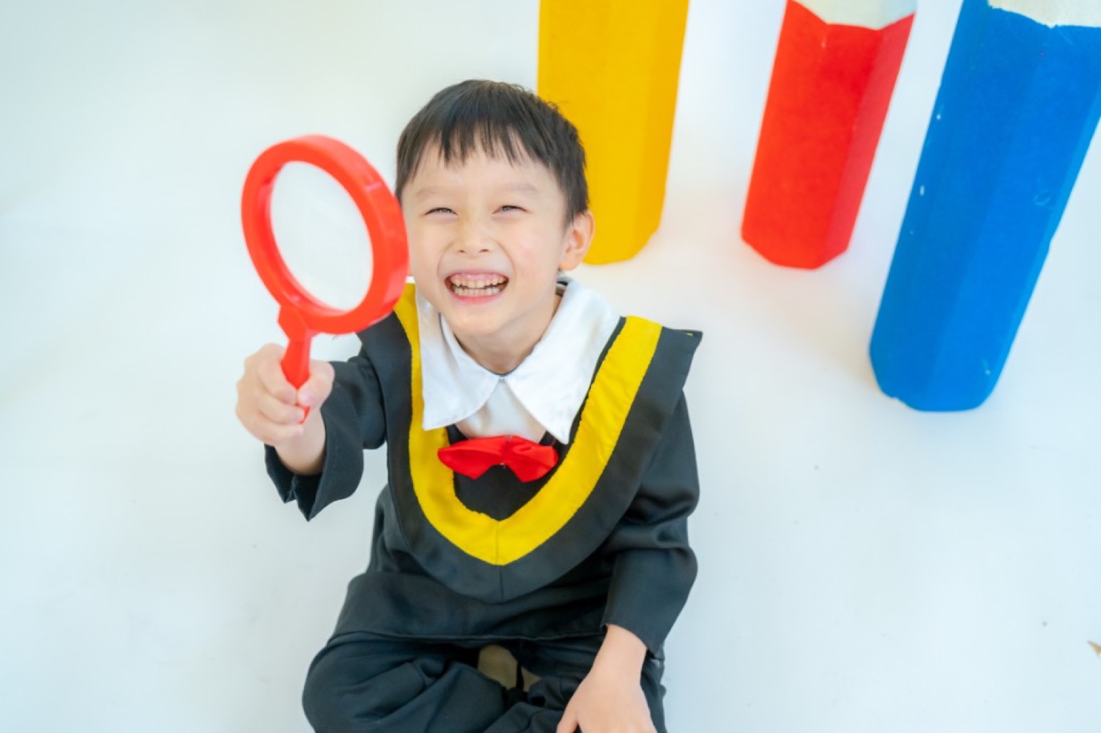 幼兒園畢業照 自然生動 活潑