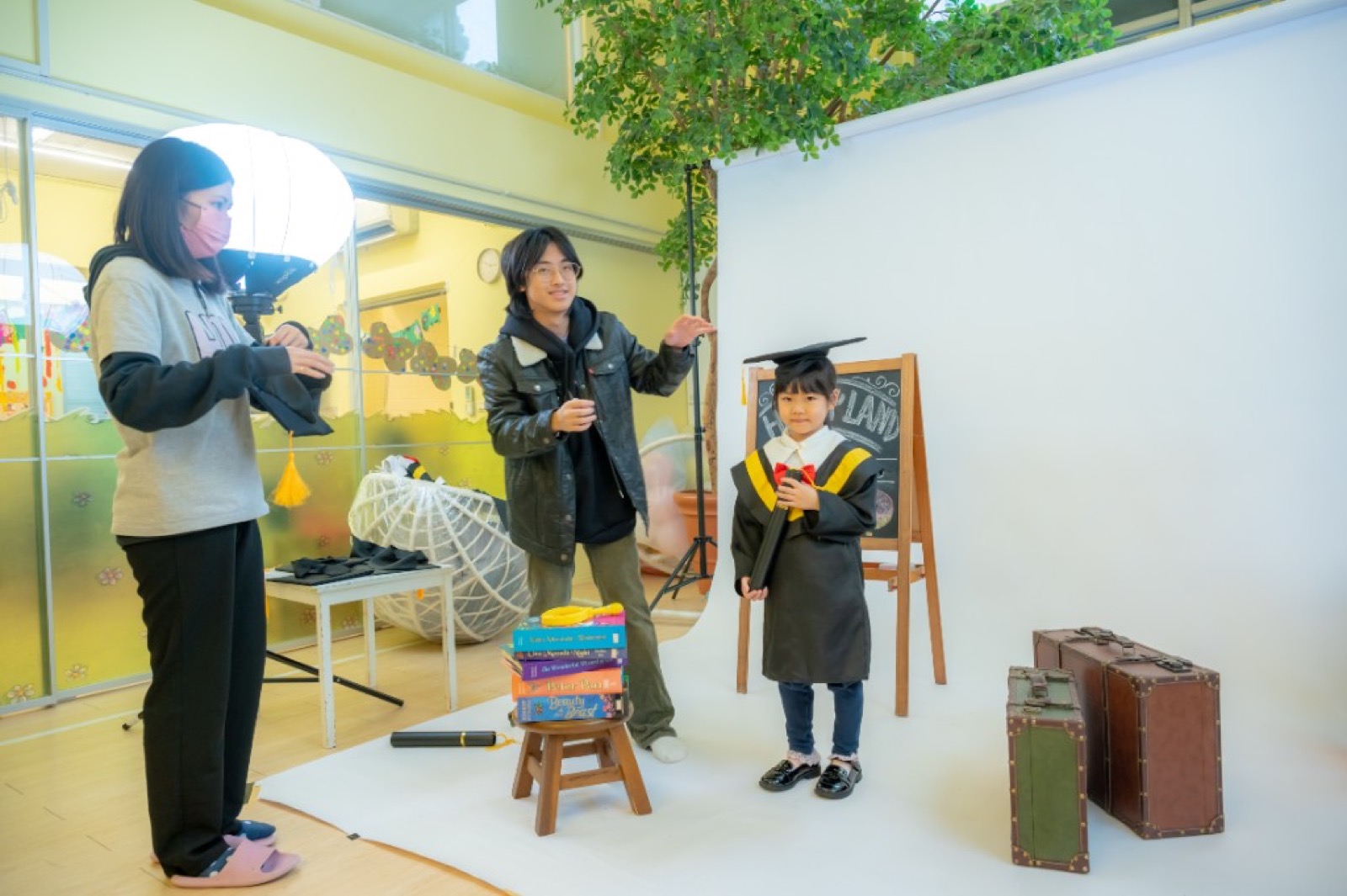 幼兒園畢業照 用心佈景 創意回憶