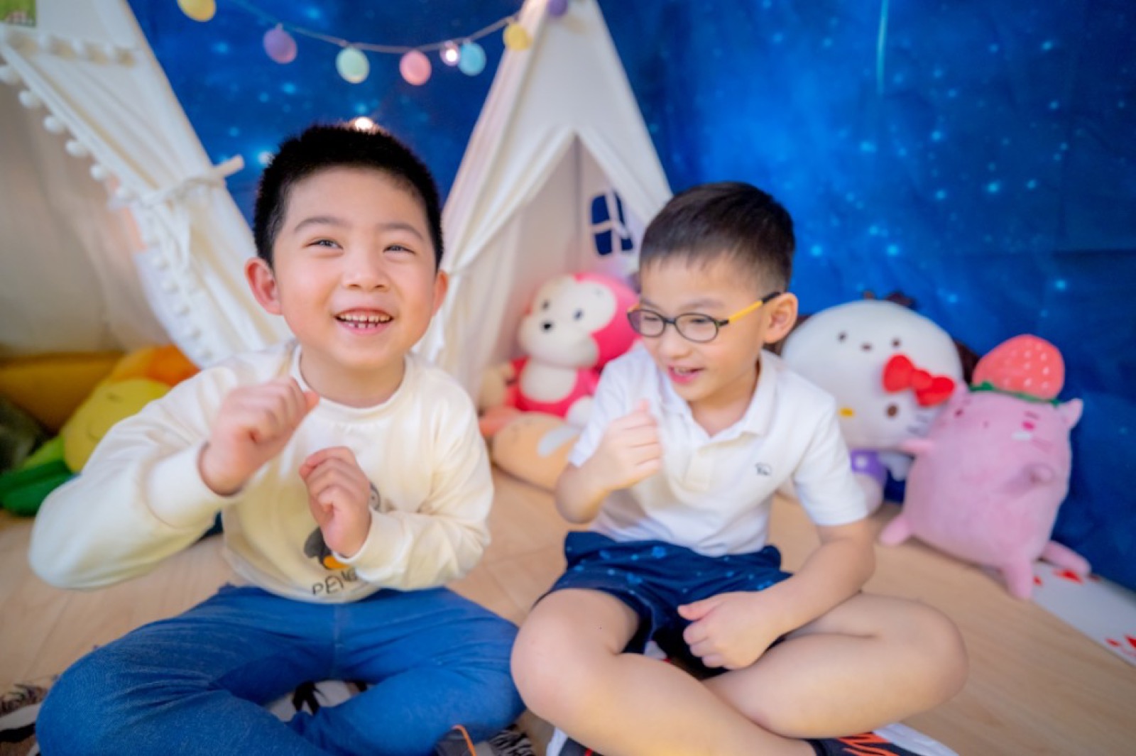 幼兒園畢業照 自然生動 活潑