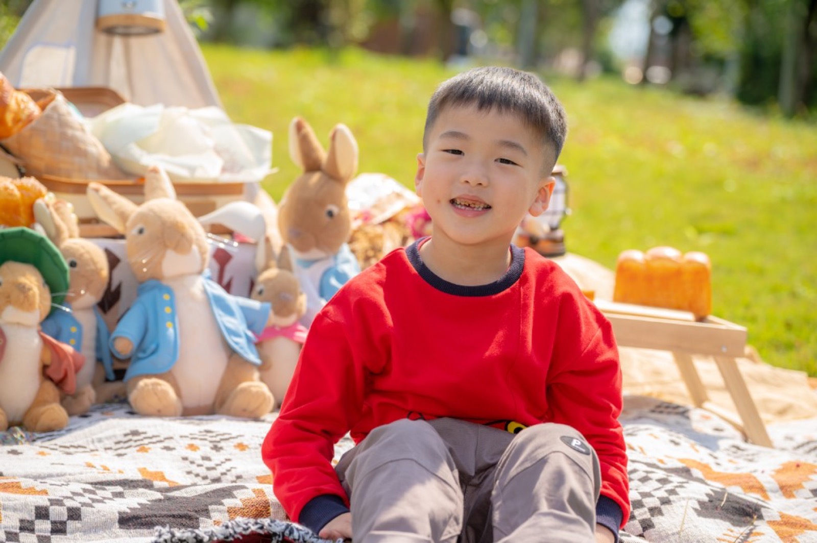 幼兒園攝影 校園情境家庭合影