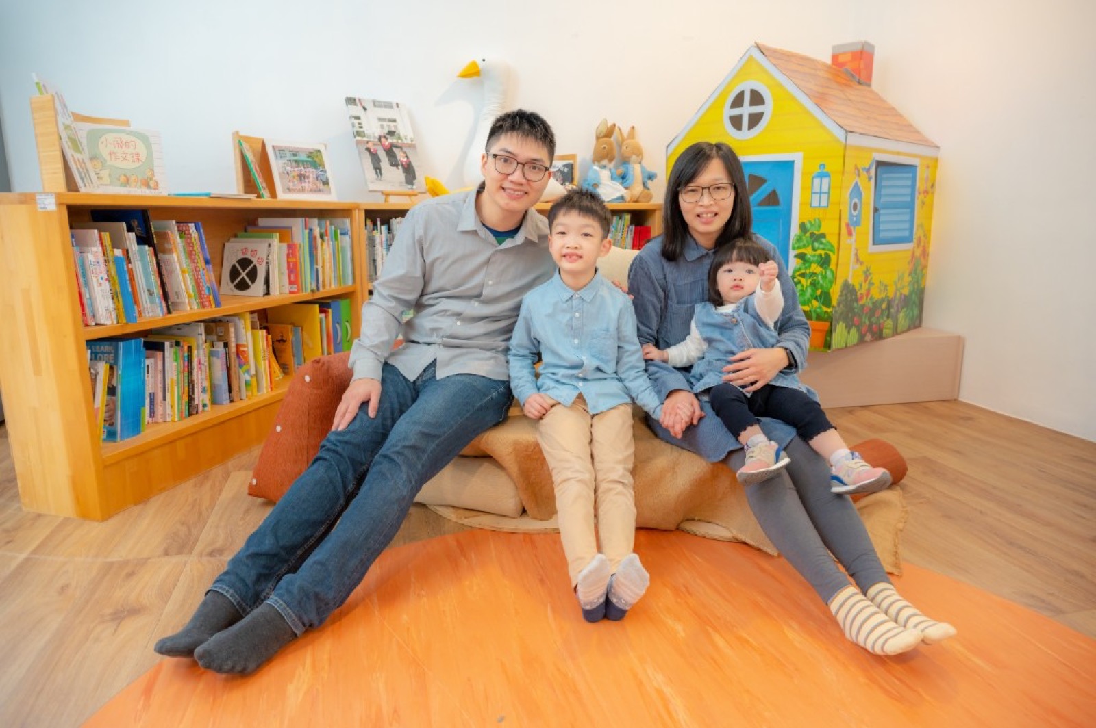 親子攝影 畢業照自然互動